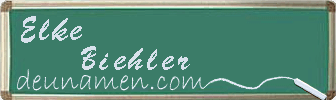 Elke Biehler Visitenkarte